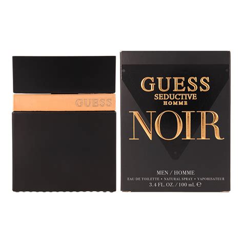 profumo guess noir uomo|guess seductive noir homme review.